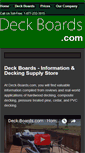 Mobile Screenshot of deck-boards.com